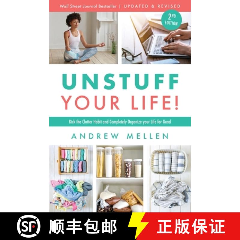 【3-4周达】Unstuff Your Life!: Kick the Clutter Habit and Completely Organize Your Life for Good, Upd... [9798987477427]