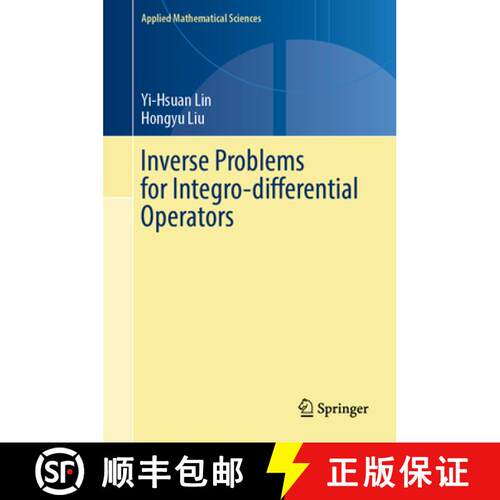 【3-4周达】精装 Inverse Problems for Integro-differential Operators [9783031891410]