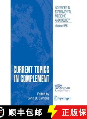 【3-4周达】Current Topics in Complement [9780387322315]