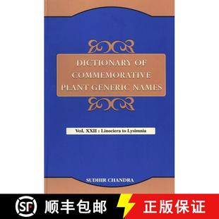 Commemorative 9788121109772 Dictionary Linociera Generic Plant Lysimnia 预订 Names Volume