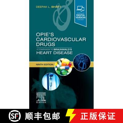 【3-4周达】Opie's Cardiovascular Drugs: A Companion to Braunwald's Heart Disease [9780323673617]
