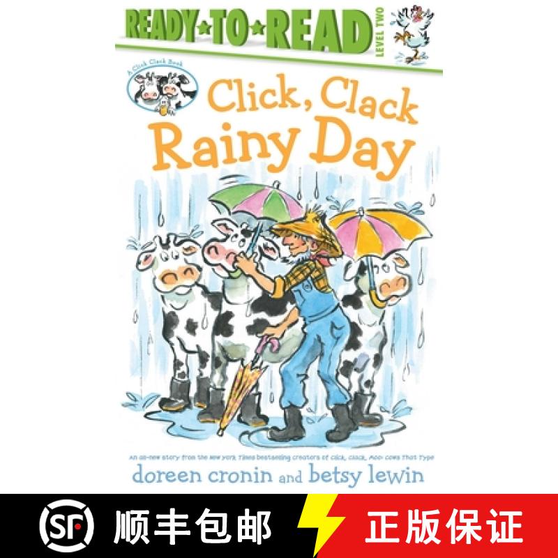 【3-4周达】Click, Clack Rainy Day/Ready-To-Read Level 2 [9781665911153]