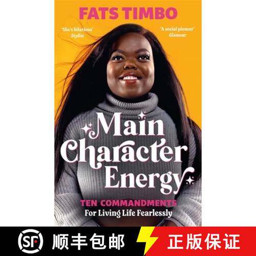 【3-4周达】Main Character Energy : An Empowering Guide From TikTok Megastar Fats Timbo [9781788708531]