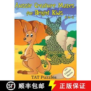 Bright Mazes Kids yrs Aussie 4周达 9781922695413 Creature for
