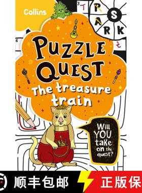 【3-4周达】Treasure Train: Solve More Than 100 Puzzles in This Adventure Story for Kids Aged 7+ [9780008599553]