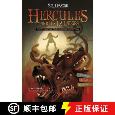 【3-4周达】Hercules and His 12 Labors: An Interactive Mythological Adventure [9781491481165]