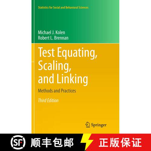 【3-4周达】Test Equating, Scaling, and Linking : Methods and Practices (Softcover reprint of the orig... [9781493950195]