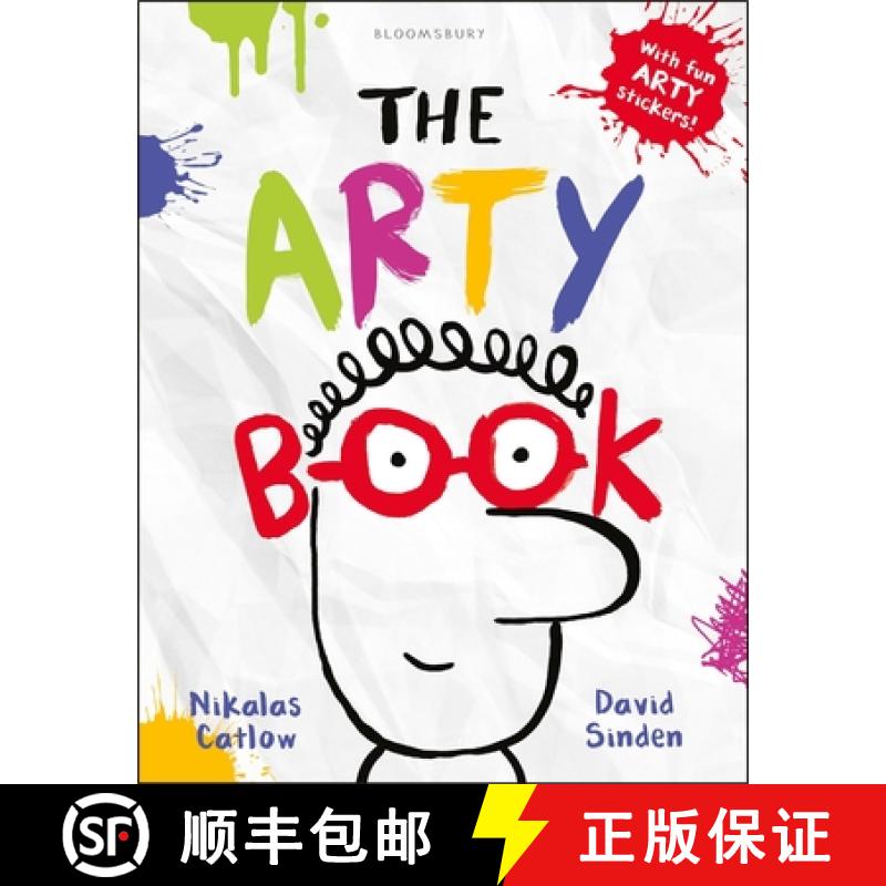 【3-4周达】The Arty Book [9781408870662]