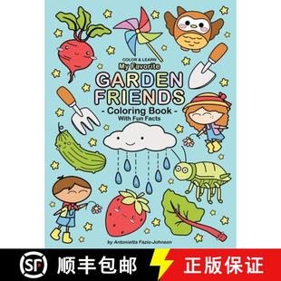 Coloring Garden Book Facts Fun 4周达 9780999280287 Favorite With Friends