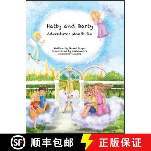 【3-4周达】精装 Hatty and Barty Adventures Month Six [9781088123836]