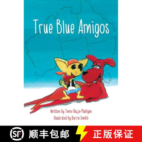 【3-4周达】True Blue Amigos [9780987505453]