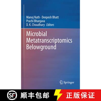 【3-4周达】Microbial Metatranscriptomics Belowground [9789811597602]