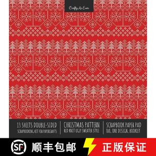【3-4周达】Christmas Pattern Scrapbook Paper Pad 8x8 Decorative Scrapbooking Kit for Cardmaking Gifts... [9781636571669]