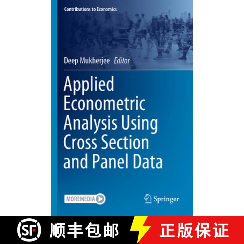 【3-4周达】Applied Econometric Analysis Using Cross Section and Panel Data [9789819949045]