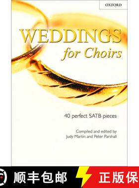 【3-4周达】Weddings for Choirs (Vocal score) [9780193532656]