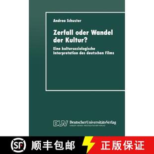 oder Kultur? Zerfall deutschen 9783824443505 des Wandel 4周达 kultursoziologische Eine der Films Interpretation