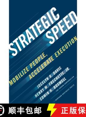 【3-4周达】Strategic Speed : Mobilize People, Accelerate Execution [9781422131527]