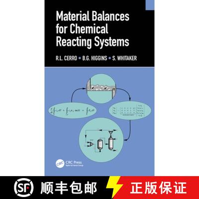 【3-4周达】精装 Material Balances for Chemical Reacting Systems [9781032255293]