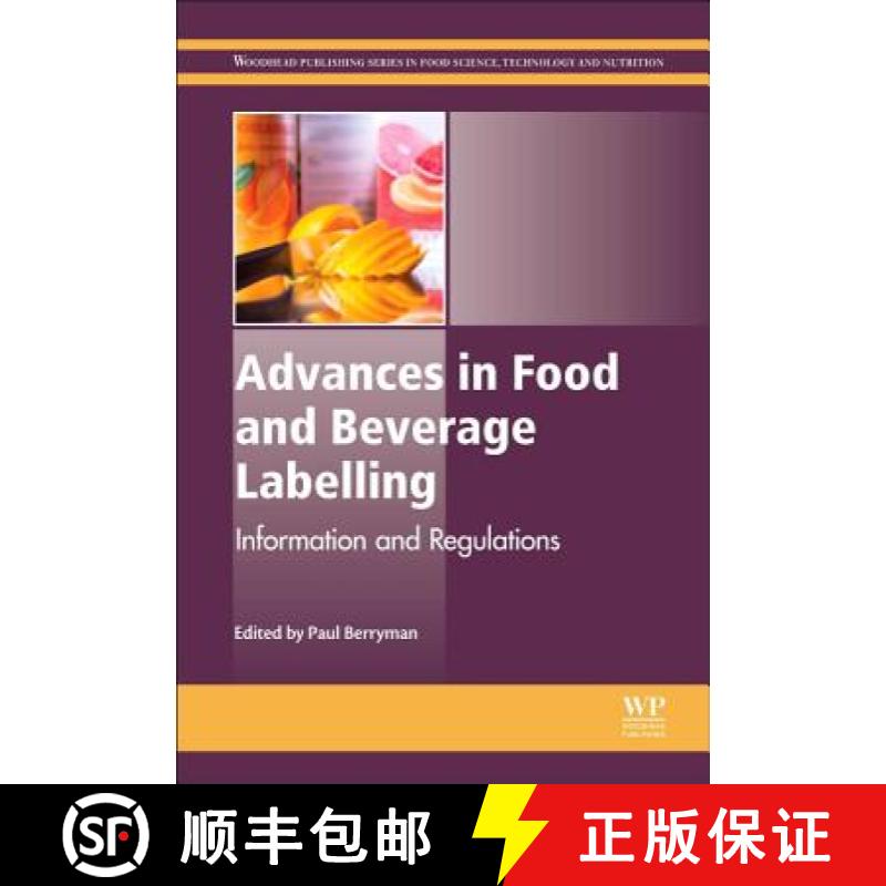 【3-4周达】Advances in Food and Beverage Labelling: Information and Regulations [9781782420859]