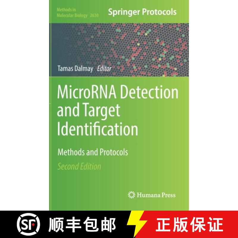 【3-4周达】MicroRNA Detection and Target Identification : Methods and Protocols [9781071629819]