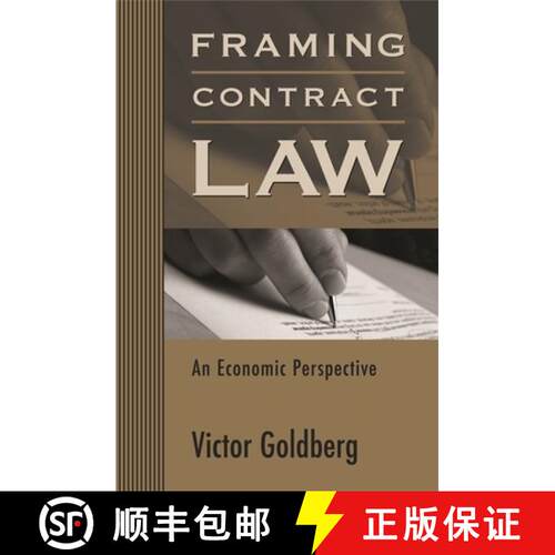 【3-4周达】Framing Contract Law – An Economic Perspective [9780674063921]