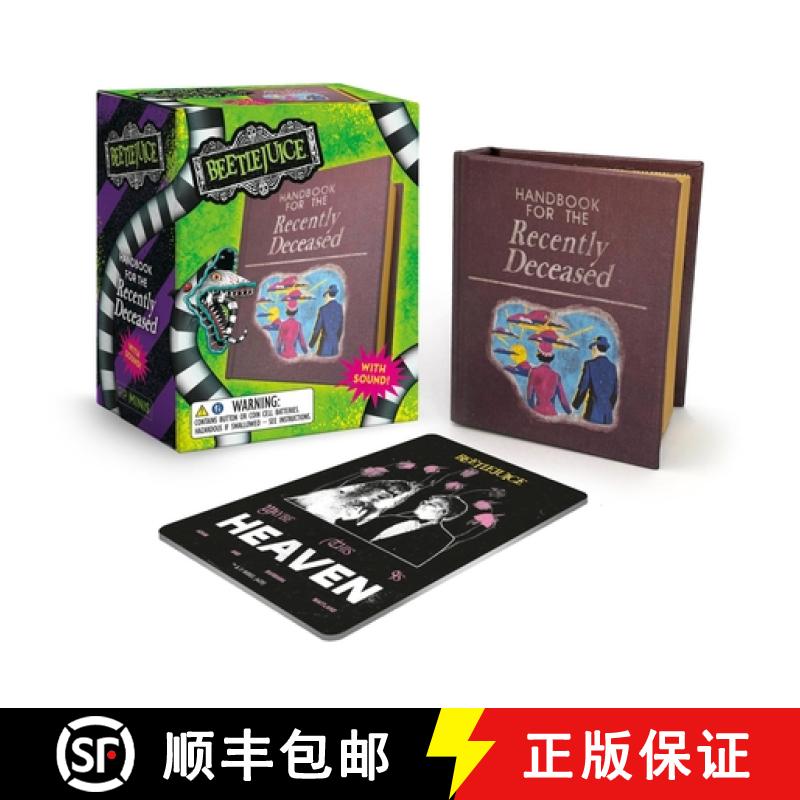 【3-4周达】Beetlejuice Talking Handbook for the Recently Deceased [9780762489602]