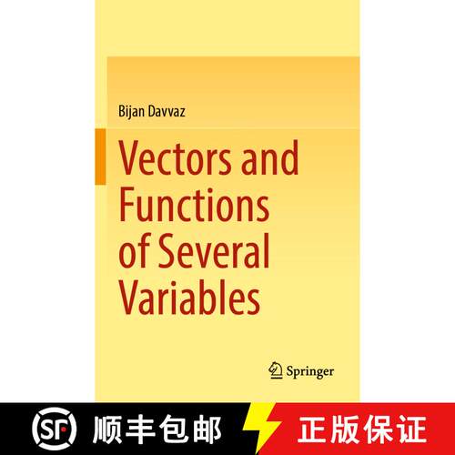 【3-4周达】Vectors and Functions of Several Variables [9789819929375]