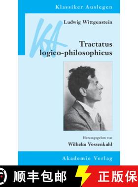 预订 Ludwig Wittgenstein: Tractatus logico-philosophicus [9783050026947]