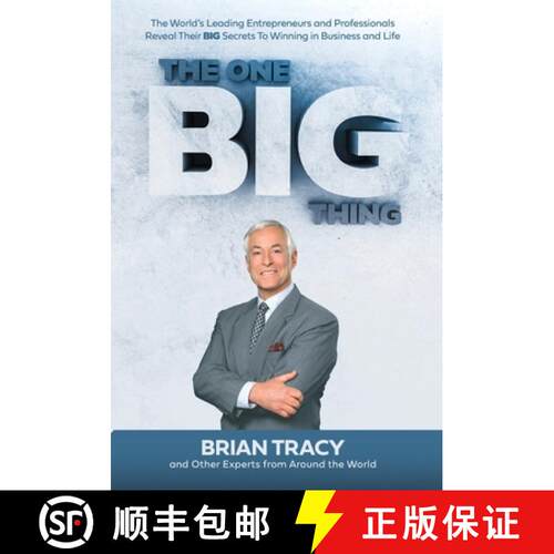 【3-4周达】精装 The One Big Thing [9780998036991]