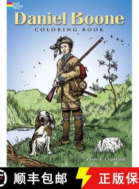 预订 Daniel Boone Coloring Book [9780486447384]