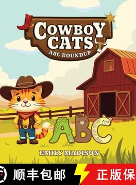 预订 Cowboy Cats ABC Roundup [9781967194001]
