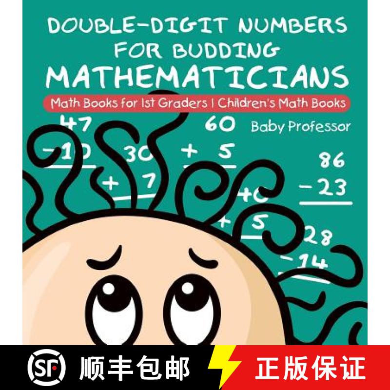 【3-4周达】Double-Digit Numbers for Budding Mathematicians - Math Books for 1st Graders | Children's ... [9781541927841]