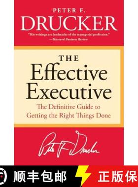 【3-4周达】卓越有效的管理者 The Effective Executive: The Definitive Guide to Getting the Right Things... [9780060833459]