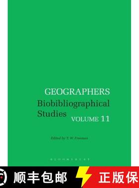 预订 Geographers: Biobibliographical Studies  Volume 11 [9780720118971]