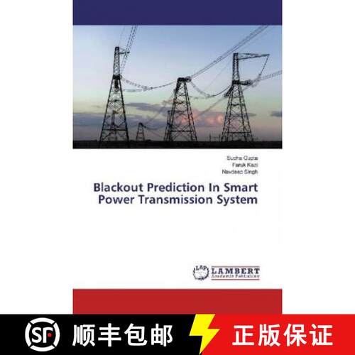 预订 Blackout Prediction In Smart Power Transmission System [9786139471959]