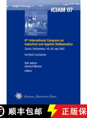 预订 6th International Congress on Industrial and Applied Mathematics, Zurich, Switzerland, 16-20 Jul... [9783037190562]