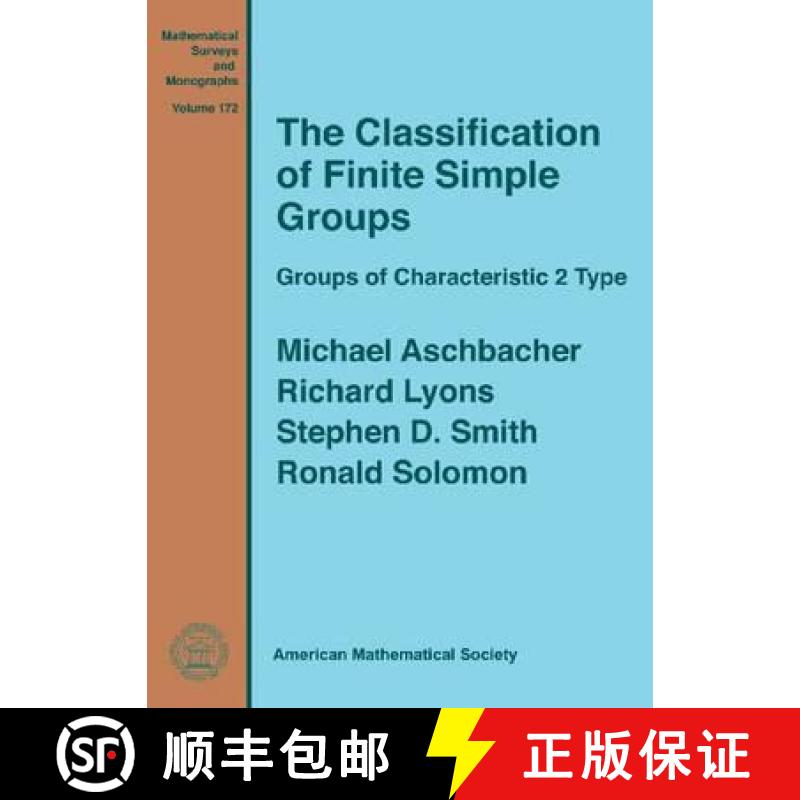 【3-4周达】The Classification of Finite Simple Groups [9780821853368]
