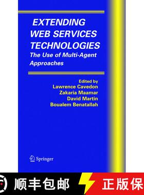 【3-4周达】精装 Extending Web Services Technologies : The Use of Multi-Agent Approaches [9780387233437]