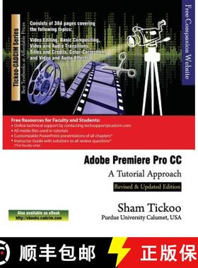 预订 Adobe Premiere Pro CC - A Tutorial Approach [9781936646630]