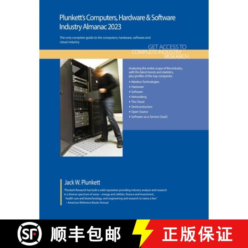 预订 Plunkett's Computers, Hardware & Software Industry Almanac 2023: Computers, Hardware & Software ... [9781628316469]