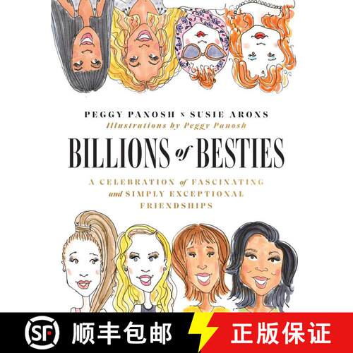 【3-4周达】精装 Billions of Besties: A Celebration of Fascinating and Simply Exceptional Friendships [9781982149857]