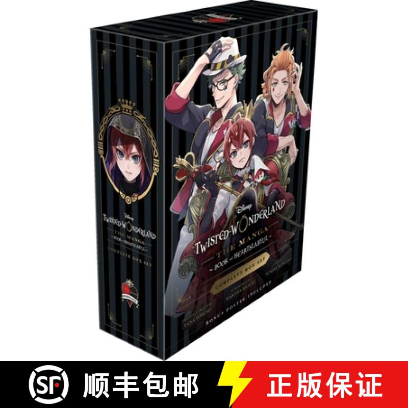 【3-4周达】Disney Twisted-Wonderland: The Manga – Book of Heartslabyul Complete Box Set: Includes vo... [9781974759224]