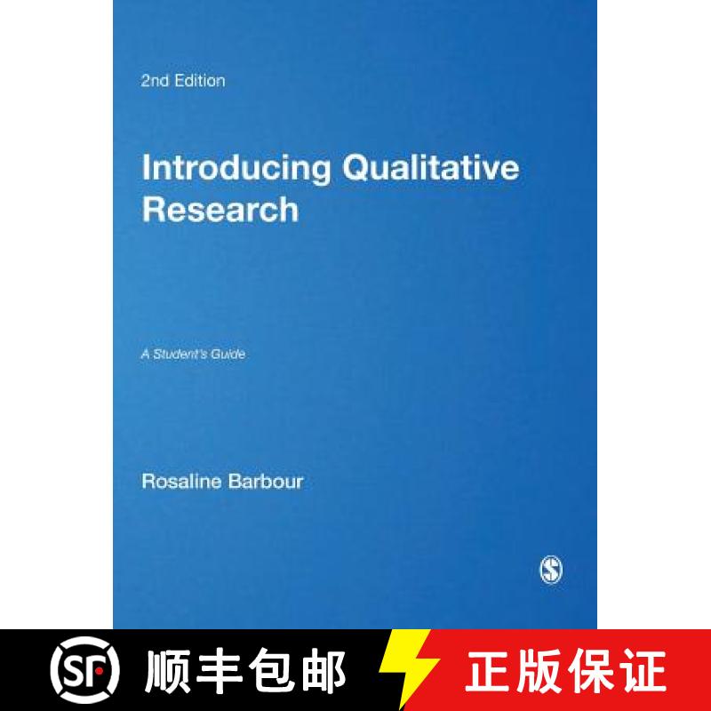 【3-4周达】Introducing Qualitative Research: A Student's Guide (Second Edition) [9781446254592]