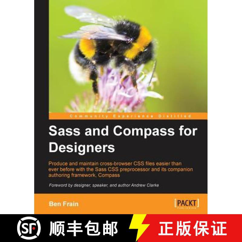 预订 Sass and Compass for Designers [9781849694544]