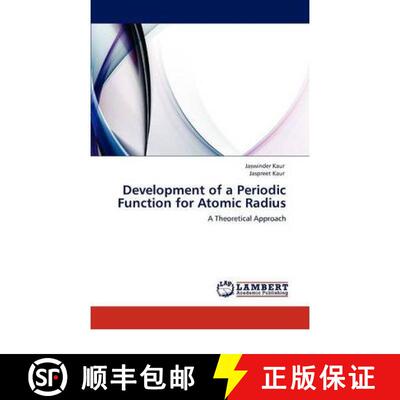 预订 Development of a Periodic Function for Atomic Radius [9783843360371]