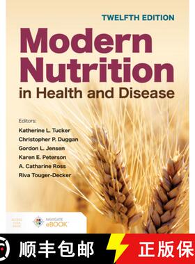 【3-4周达】Modern Nutrition in Health and Disease [With Access Code] [9781284264432]
