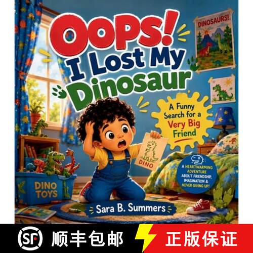 【3-4周达】Oops! I Lost My Dinosaur: A Funny Search for a Very Big Friend [9782881269035]