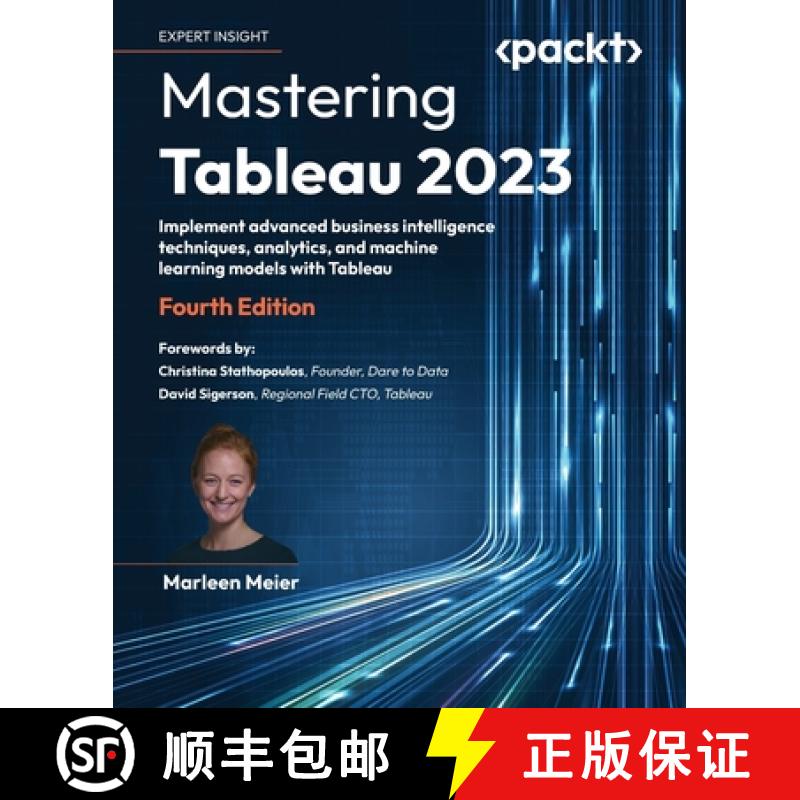 预订 Mastering Tableau 2023 - Fourth Edition: Implement advanced business intelligence techniques, an... [9781803233765]