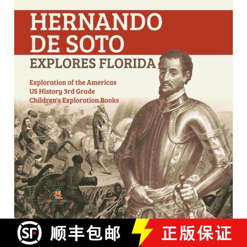 【3-4周达】Hernando de Soto Explores Florida | Exploration of the Americas | US History 3rd Grade | C... [9781541950290]