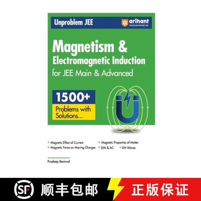【3-4周达】Arihant Unproblem JEE Magnetism & Electromagnetic Induction For JEE Main & Advanced [9789358893786]